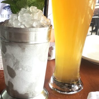 Whiskey Cake - Mint julep and some blonde beer :p - New American Near Me - Plano, Texas Whiskey Cake - Mint julep and some blonde beer :p - New American Near Me - Plano, Texas