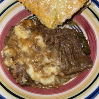 Founding Farmers DC - Yankee Pot Roast and Skillet Cornbread - American Near Me - Washington, DC, District of Columbia