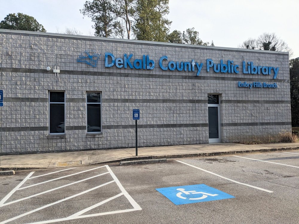DEKALB COUNTY PUBLIC LIBRARY EMBRYO HILLS 3733 Chamblee Tucker Rd