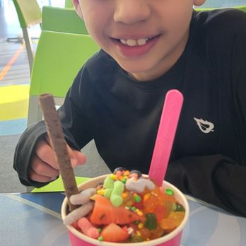 Yogurtini Self-Serve - My Son made this masterpiece - Ice Cream & Frozen Yogurt Near Me - Las Vegas, Nevada Yogurtini Self-Serve - My Son made this masterpiece - Ice Cream & Frozen Yogurt Near Me - Las Vegas, Nevada