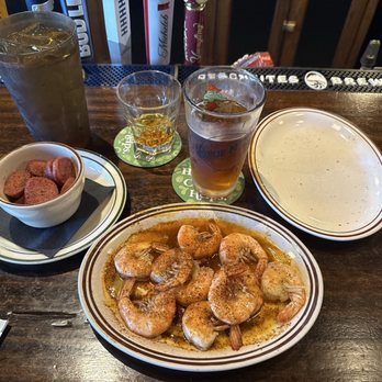 Broussard's Cajun Cuisine - Steamed shrimp n sausage on the side. Peel one and eat a bite with a sausage. You won't be sorry! - Cajun/Creole Near Me - Paducah, Kentucky