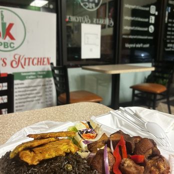 Nessa's Kitchen PBC - griot (fried pork) with black rice and the plantains - Cooking Classes Near Me - Palm Springs, Florida Nessa's Kitchen PBC - griot (fried pork) with black rice and the plantains - Cooking Classes Near Me - Palm Springs, Florida