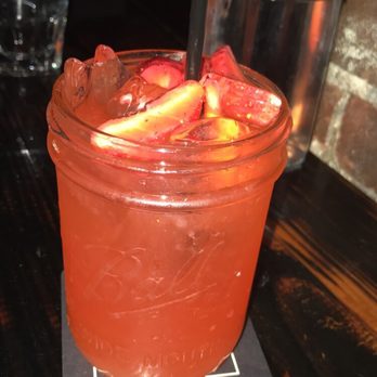 Jacob's Pickles - Jam Jar drink. - Comfort Food Near Me - New York, New York