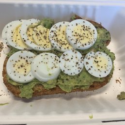 #4 Avocado, Hard Boiled Eggs and Sea Salt and Pepper, Green Onion #4 Avocado, Hard Boiled Eggs and Sea Salt and Pepper, Green Onion