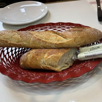 Bouillon MOULIN - 09/06/2026 - Corbeille de Pain et Beurre Francais $5 4/5 - French Near Me - Newport Beach, California