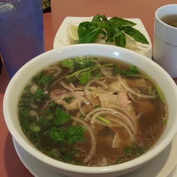 Pho Bistro - Pho Tai lunch special ($5.95) with hot jasmine tea - Vietnamese Near Me - Las Vegas, Nevada Pho Bistro - Pho Tai lunch special ($5.95) with hot jasmine tea - Vietnamese Near Me - Las Vegas, Nevada