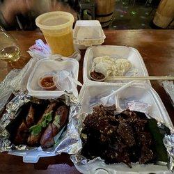 Ahhan Lao Kitchen - Heavenly Beef Jerky *Seen Savanh* Combo Lao Sausage ( Sai oua) Combo Kang Phet