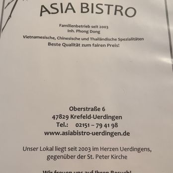 Asia Bistro - Chinese Near Me - Krefeld, NW Asia Bistro - Chinese Near Me - Krefeld, NW