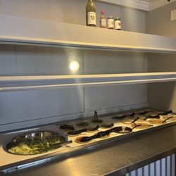 Two Guys Pizza Pies - Salad bar