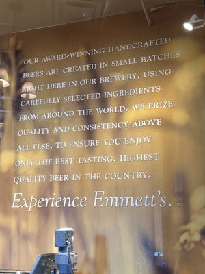 Menu photo 4 Emmett's Brewing Co Palatine, IL