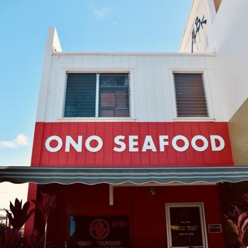Ono Seafood - Sign we did for ONO seafood *Garma Graphic Design* OUTSIDE - Seafood Near Me - Honolulu, Hawaii Ono Seafood - Sign we did for ONO seafood *Garma Graphic Design* OUTSIDE - Seafood Near Me - Honolulu, Hawaii