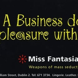 Miss Fantasia's Adult Boutique - Our motto