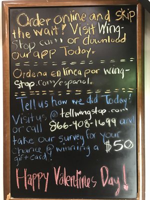 Menu photo 2 Wingstop Port Isabel, TX