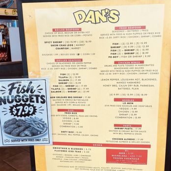 Dan's Seafood & Wings - Cajun/Creole Near Me - Houston, Texas
