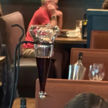 Cooper’s Hawk Winery & Restaurant - Suspended Wine Carafe - New American Near Me - Naperville, Illinois