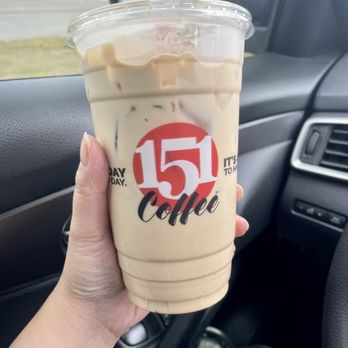 151 Coffee - White Chocolate Macadamia- chocolate macadamia nut breve blended with white chocolate. - Coffee & Tea Near Me - Plano, Texas