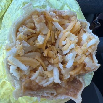 Yellow Basket - "Bean and cheese burrito" - Burgers Near Me - Carson, California