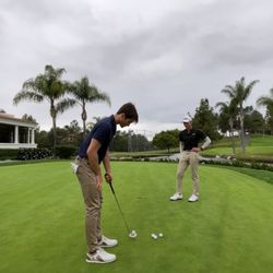 Golf Upgrades - Jacob Williams PGA Associate  - Jacob giving a kids group golf lesson at CCRB. San diego golf lessons with highly rated PGA Associate