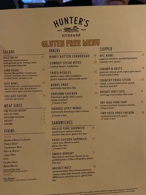 Menu photo 2 Hunter’s Kitchen & Bar Boston, MA Menu photo 2 Hunter’s Kitchen & Bar Boston, MA