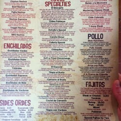 Monterrey of Clemson - Menu