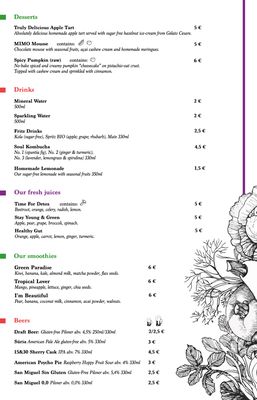 Menu photo 1 MIMO Vegan Bistro Málaga, MA