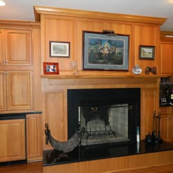 The Kitchen and Bath Works - A beautiful cherry study in Spotsylvania, Va.