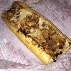 Penn Station - 8" Chicken Teriyaki.. Look at that cheese!!