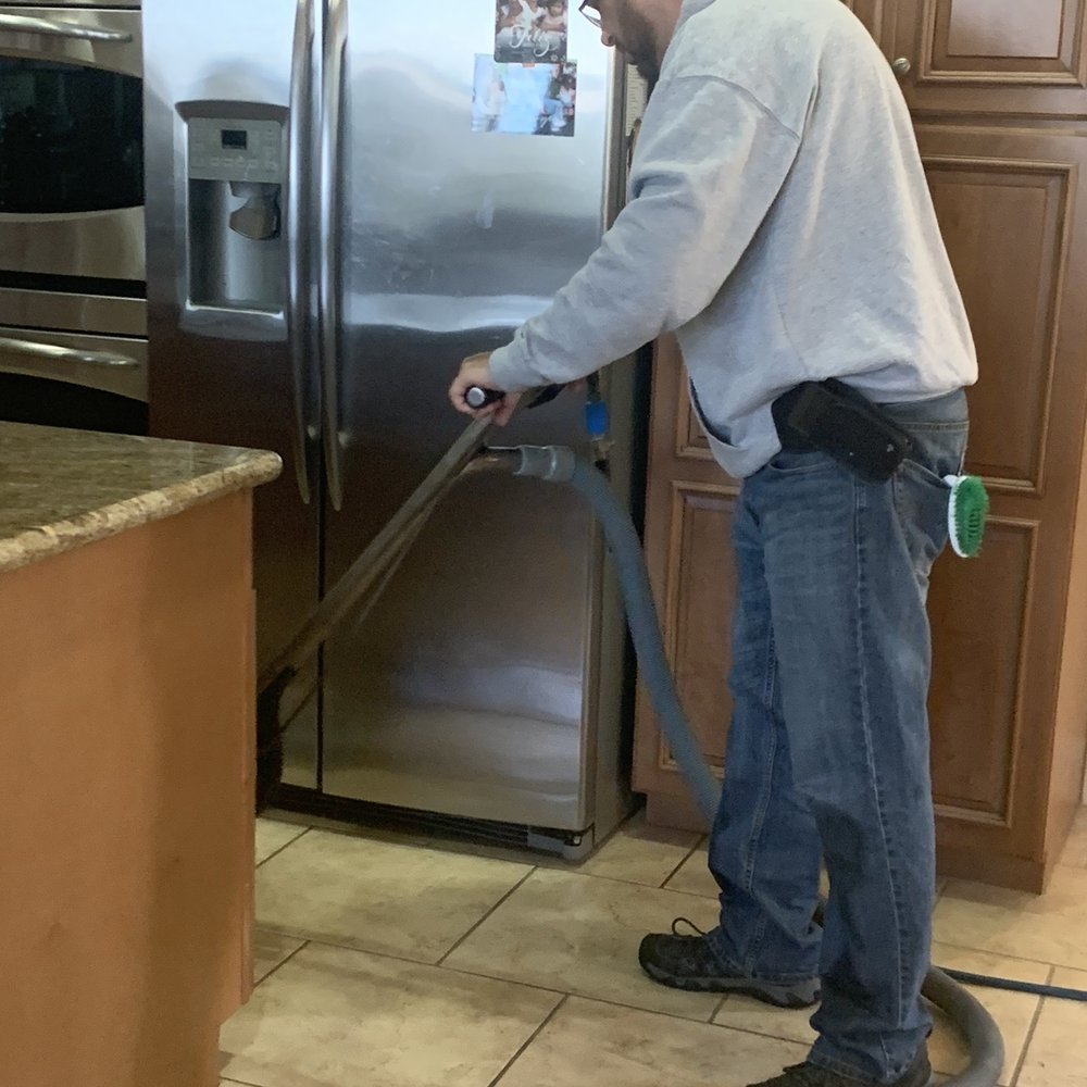 Nova Tech Floor Restoration - Working hard on my floor on his day off (fishing day). - Tiling Near Me - Elk Grove, California Nova Tech Floor Restoration - Working hard on my floor on his day off (fishing day). - Tiling Near Me - Elk Grove, California