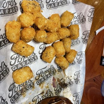 Ford's Garage Dearborn - Tater tots. Forgot to take pic of the burger. - Burgers Near Me - Dearborn, Michigan