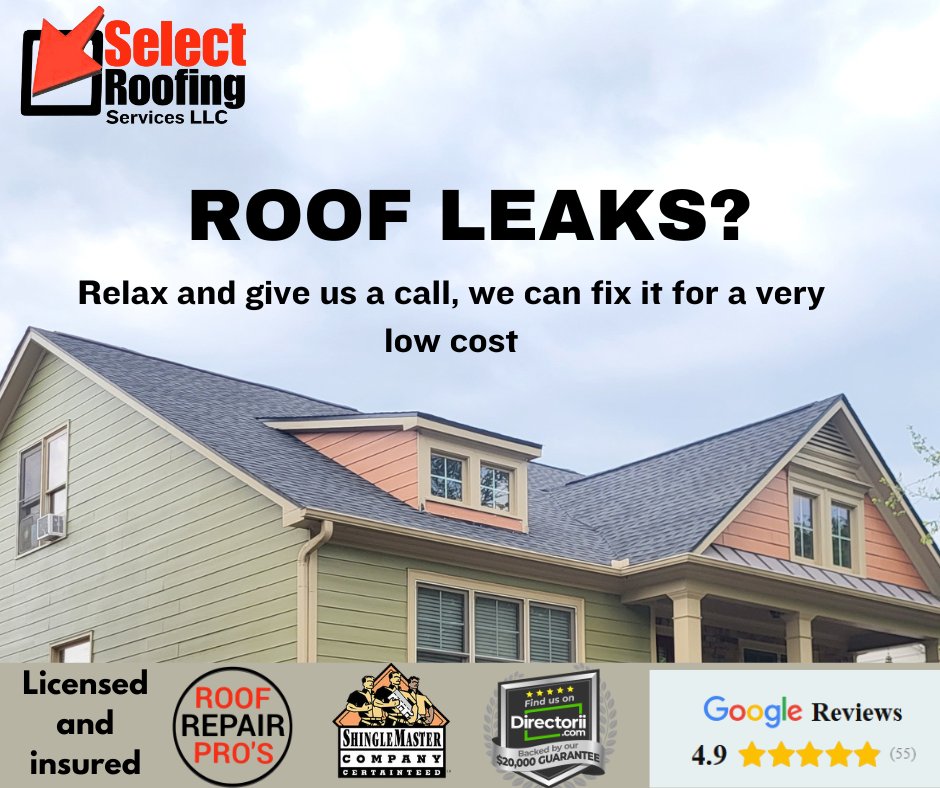 Slide of Select Roofing Services