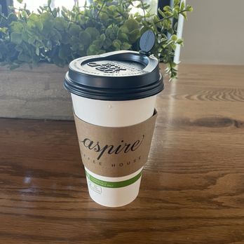 Aspire Coffee House - Dirty Chai Latte with Almond Milk - Coffee & Tea Near Me - Las Vegas, Nevada Aspire Coffee House - Dirty Chai Latte with Almond Milk - Coffee & Tea Near Me - Las Vegas, Nevada