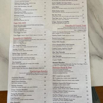 The Hangout - Menu as of 6/30/24 - Breakfast & Brunch Near Me - Walnut Creek, California The Hangout - Menu as of 6/30/24 - Breakfast & Brunch Near Me - Walnut Creek, California
