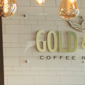 Gold & Bold - Gold & Bold Signage on wall in Georgia Tech - Coffee & Tea Near Me - Atlanta, Georgia Gold & Bold - Gold & Bold Signage on wall in Georgia Tech - Coffee & Tea Near Me - Atlanta, Georgia