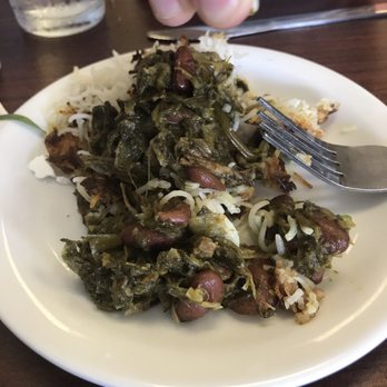 Esther’s Persian Cafe - Ghormeh sabzi- this was a winner served with tadig as a appetizer! A must try! - Persian/Iranian Near Me - Bridgeton, Missouri