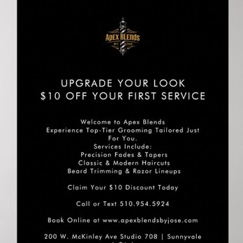 Apex Blends - Barbers Near Me - Sunnyvale, California Apex Blends - Barbers Near Me - Sunnyvale, California