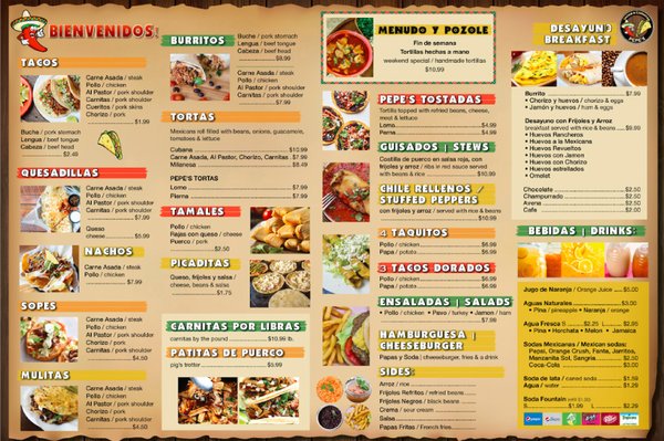 Menu photo 1 Tacos & Carnitas Pepe’s Costa Mesa, CA Menu photo 1 Tacos & Carnitas Pepe’s Costa Mesa, CA