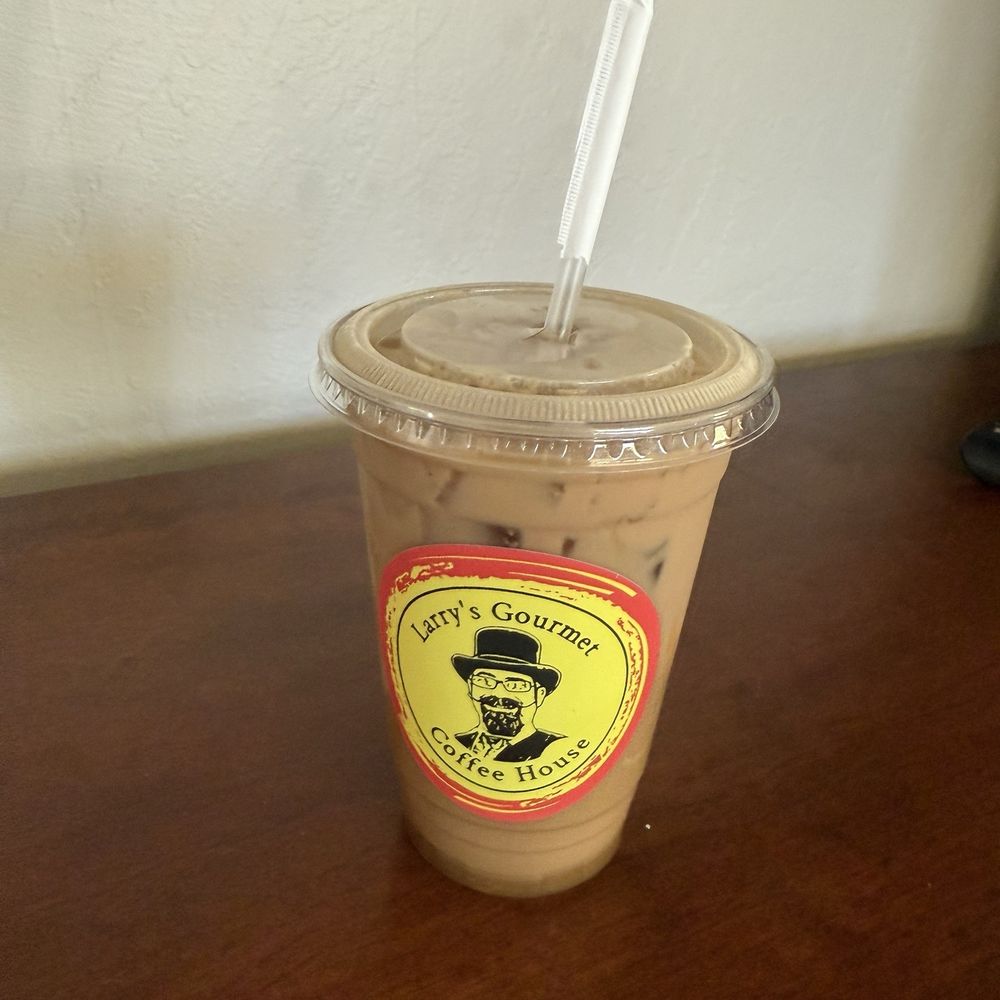 Medium iced caramel house Medium iced caramel house