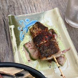 Mackerel skewer Mackerel skewer