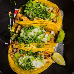 Julianita's - Chicken street tacos.