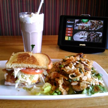 Applebee's Grill + Bar - Went there for lunch combo. Grilled sandwich & Thai shrimp salad was amazingly wonderful & filling!!!! - American Near Me - Newark, New Jersey Applebee's Grill + Bar - Went there for lunch combo. Grilled sandwich & Thai shrimp salad was amazingly wonderful & filling!!!! - American Near Me - Newark, New Jersey