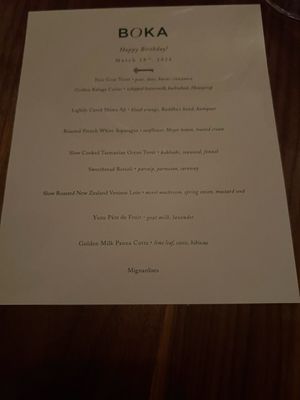 Menu photo 4 Boka Chicago, IL