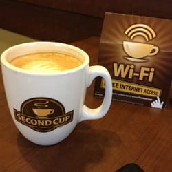 Second Cup - Latte and wifi...