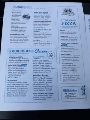 Menu photo 3 Ice House BBQ Mackinac Island, MI