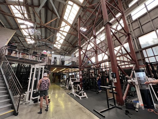 Photo of Mission Cliffs - San Francisco, CA, US. Some gym stuff going on downstairs