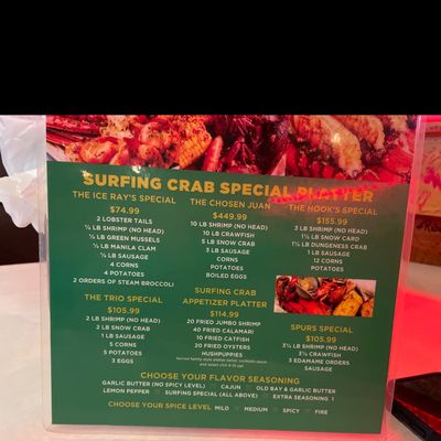 Menu photo 3 Surfing Crab San Antonio, TX Menu photo 3 Surfing Crab San Antonio, TX
