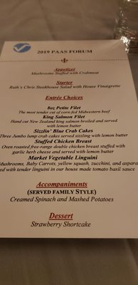Menu photo 8 Ruth's Chris Steak House Jersey City, NJ