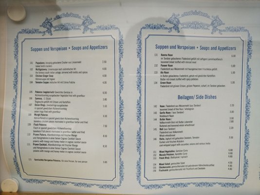 Menu photo 2 Maharaja Restaurant Karlsruhe, BW Menu photo 2 Maharaja Restaurant Karlsruhe, BW