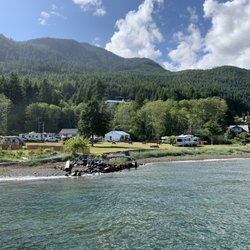 SeaSide RV Campground - View at the camp site.