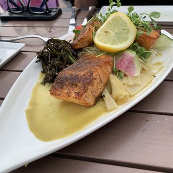 Rooftop At The Envio - Salmon Catch of the Day - New American Near Me - Portsmouth, New Hampshire Rooftop At The Envio - Salmon Catch of the Day - New American Near Me - Portsmouth, New Hampshire
