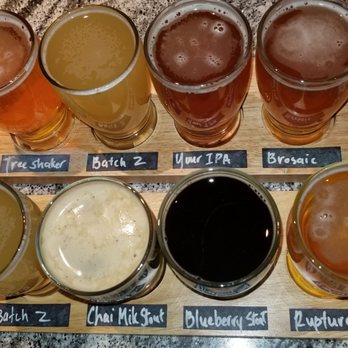 Eureka! - Two flights of craft beers from the rotating taps menu - American Near Me - Las Vegas, Nevada Eureka! - Two flights of craft beers from the rotating taps menu - American Near Me - Las Vegas, Nevada